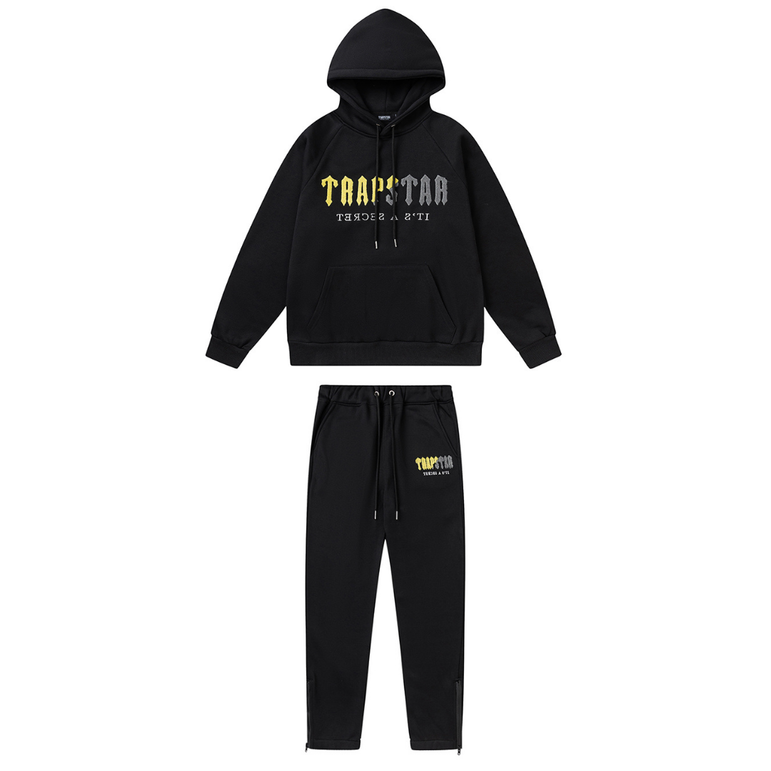 Decoded 2.0 Hooded Black Yellow Tracksuit