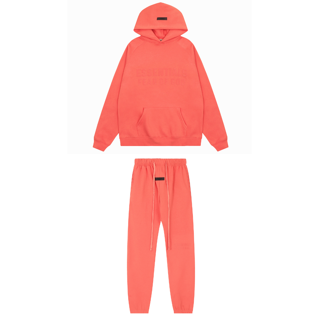 Essentials Fear of God Orange Tracksuit