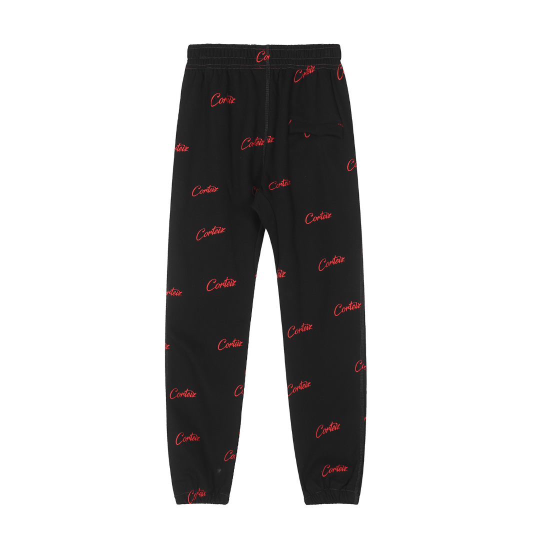 Pantalon Allstar Alcatraz Noir Rouge