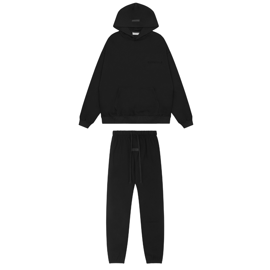 Essentials Fear of God Black Tracksuit