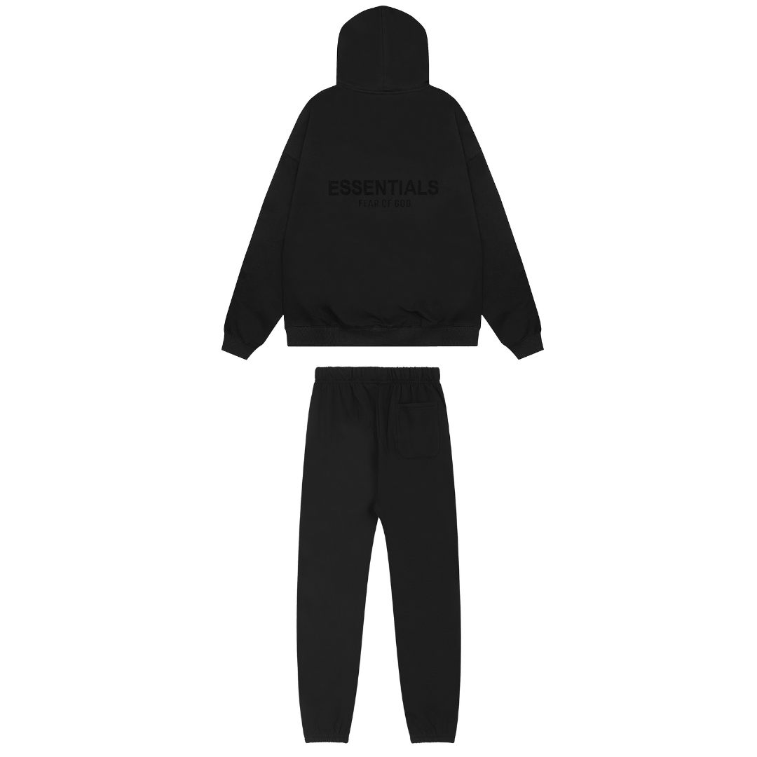 Essentials Fear of God Black Tracksuit