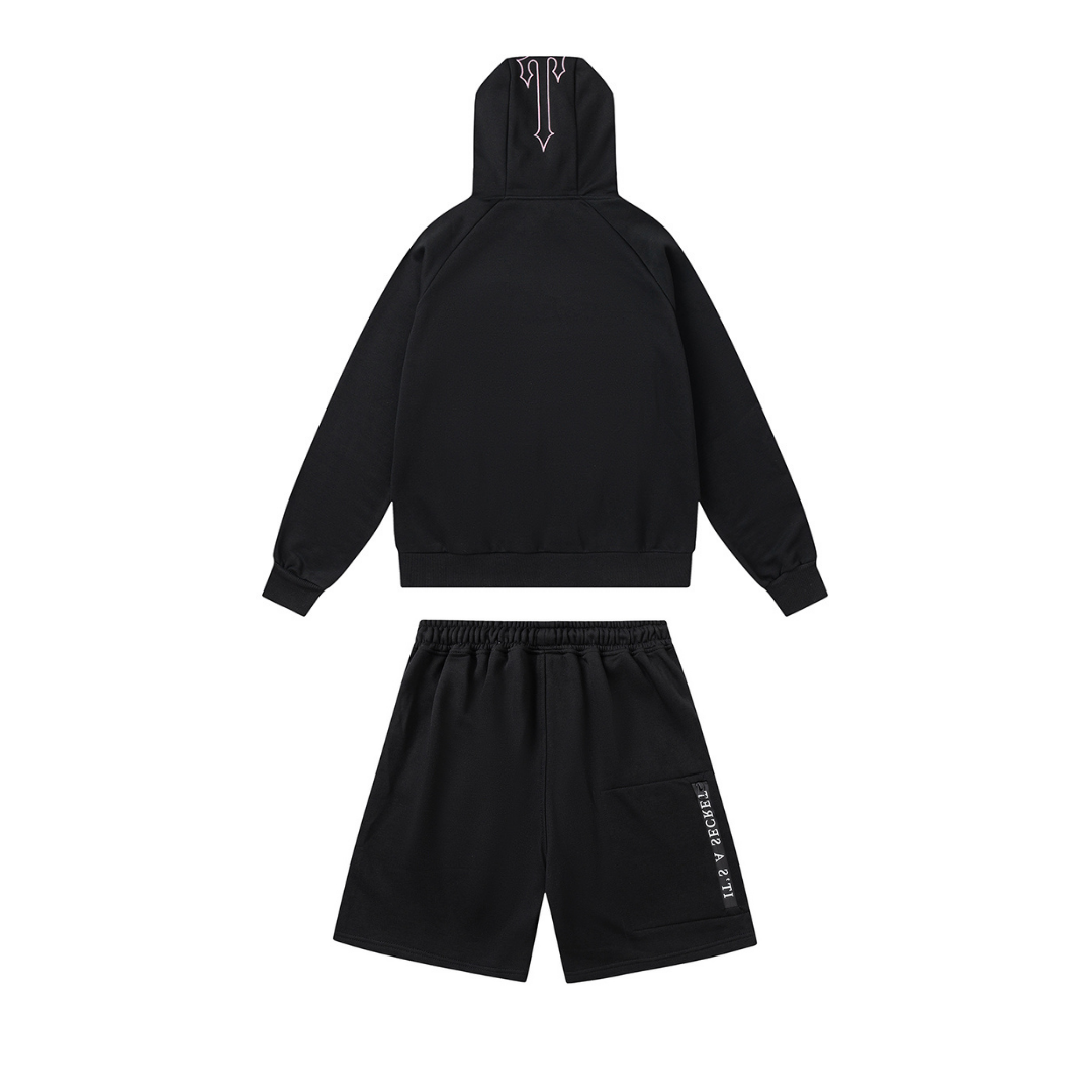 Decoded 2.0 Hooded Black Pink Tracksuit