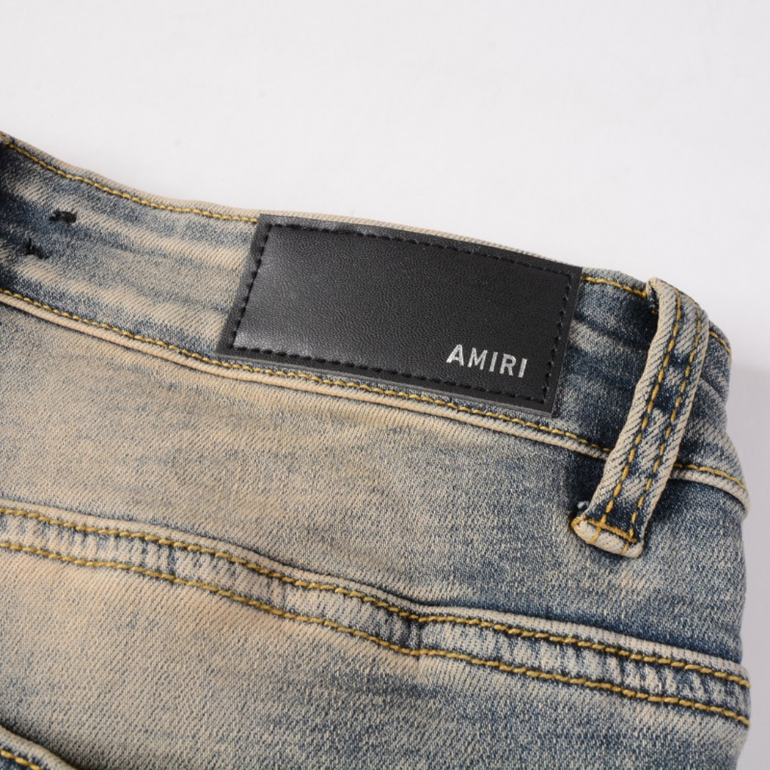 Amr Black Bones Blue Jeans