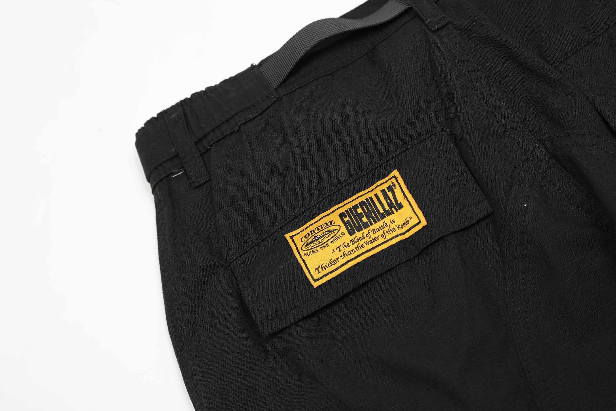 Alcatraz Black Cargo Pants