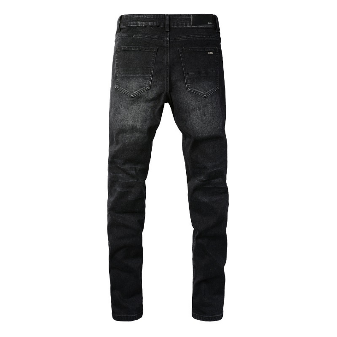 Amr Black Ripped Jeans