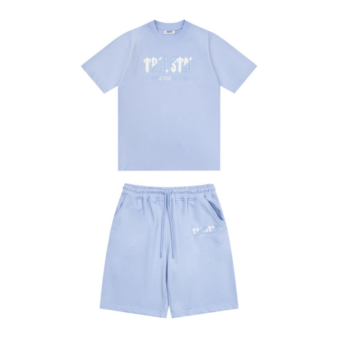 Decoded Blue Short Set