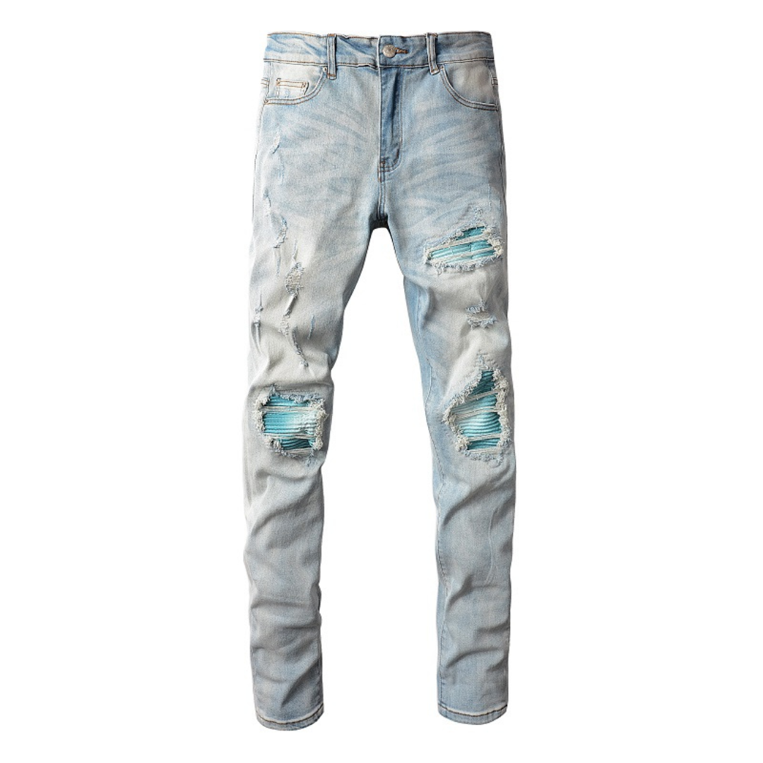 Amr Blue Gradient Jeans