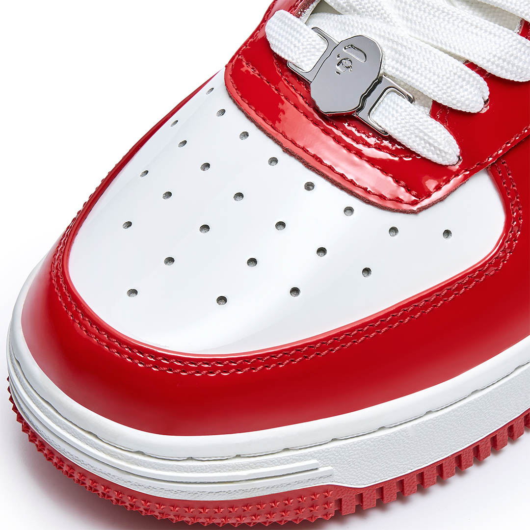 Bape Bapesta Red