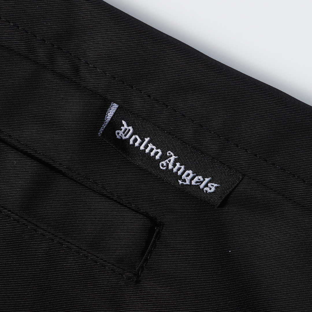 Palm Angels Black Swim Shorts