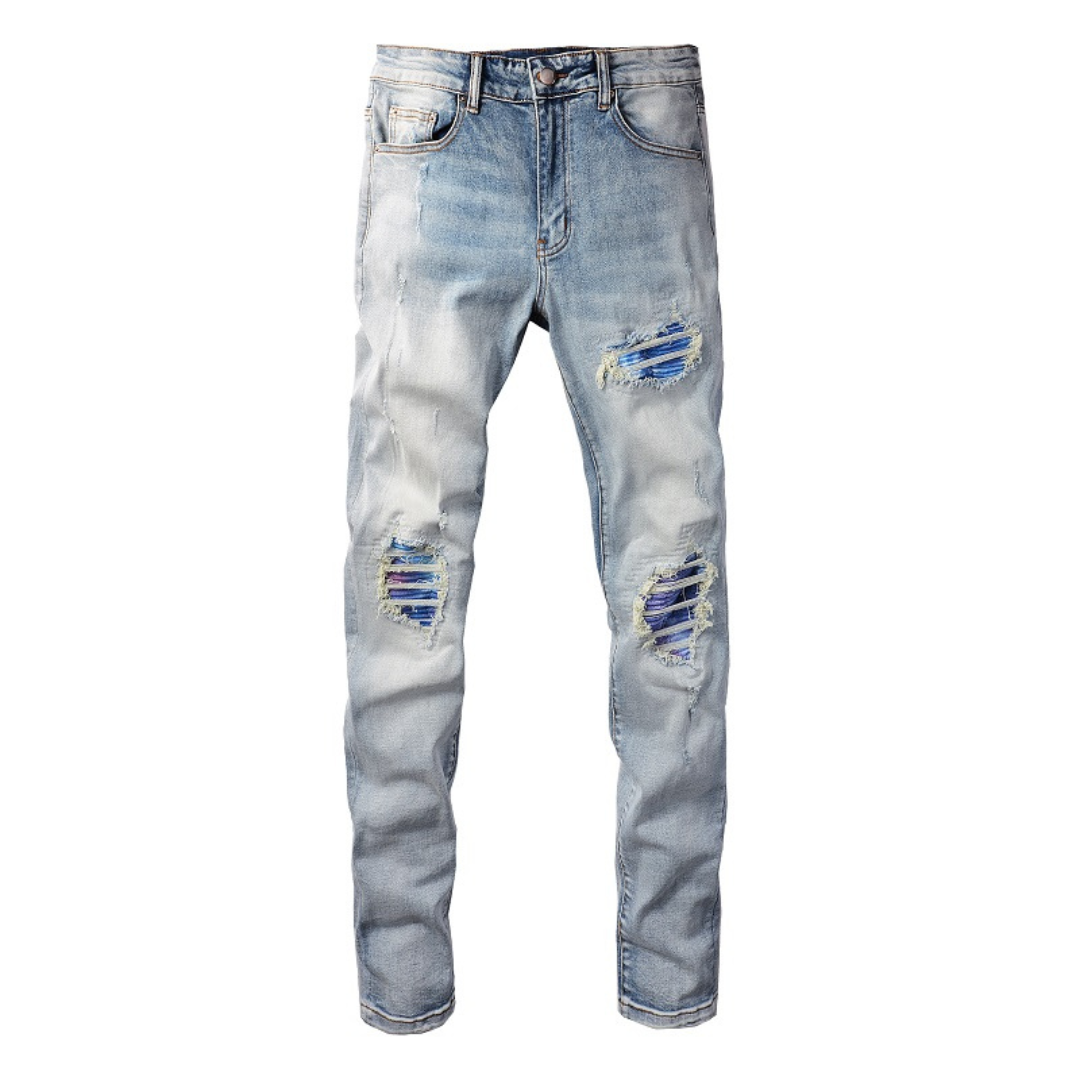 Amr Blue Gradient Jeans