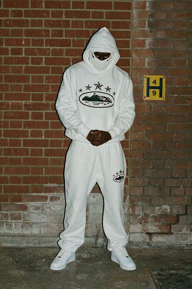 5 Starz White Tracksuit