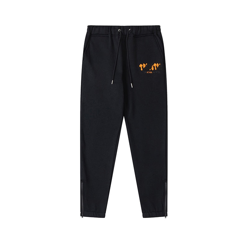 Chenille Decoded Black Orange Tracksuit