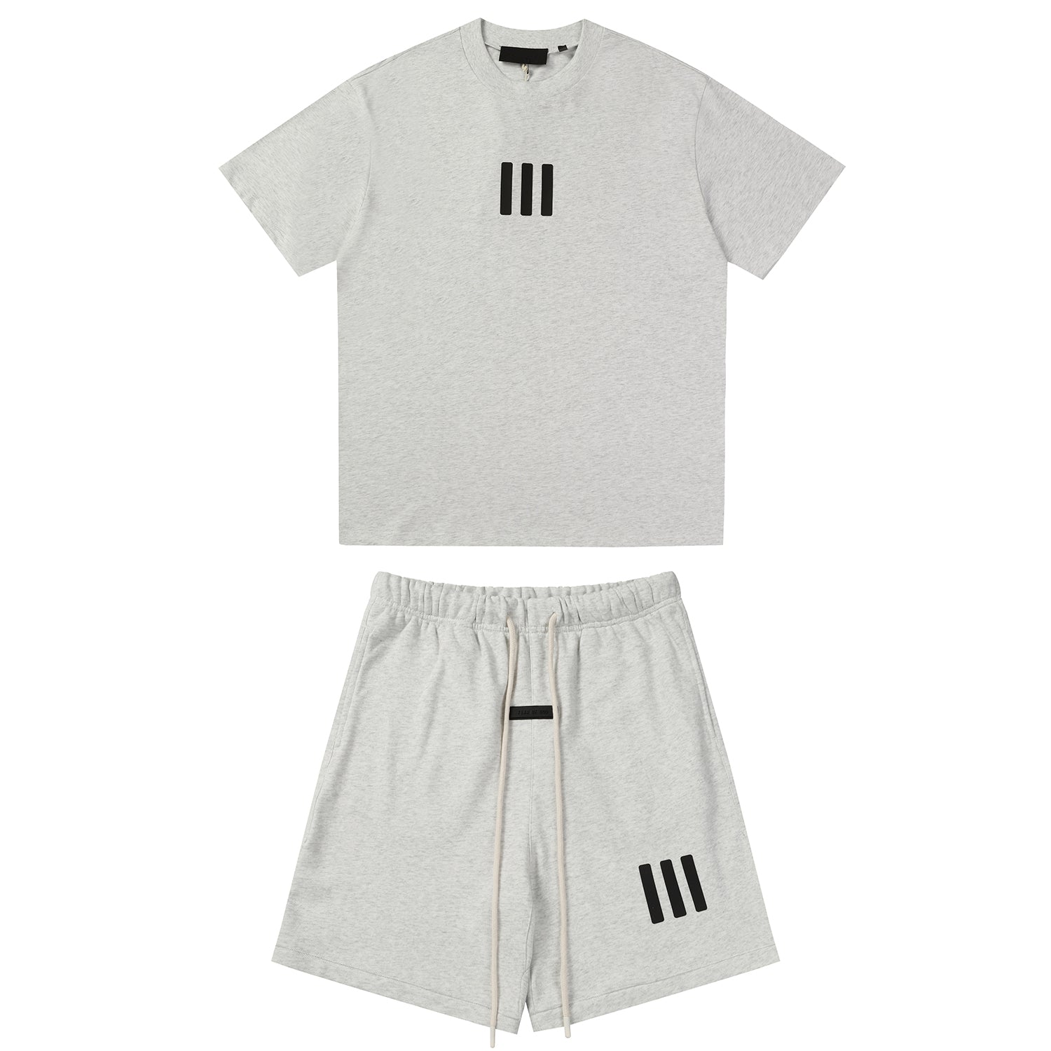 Essentials Grey Short Set