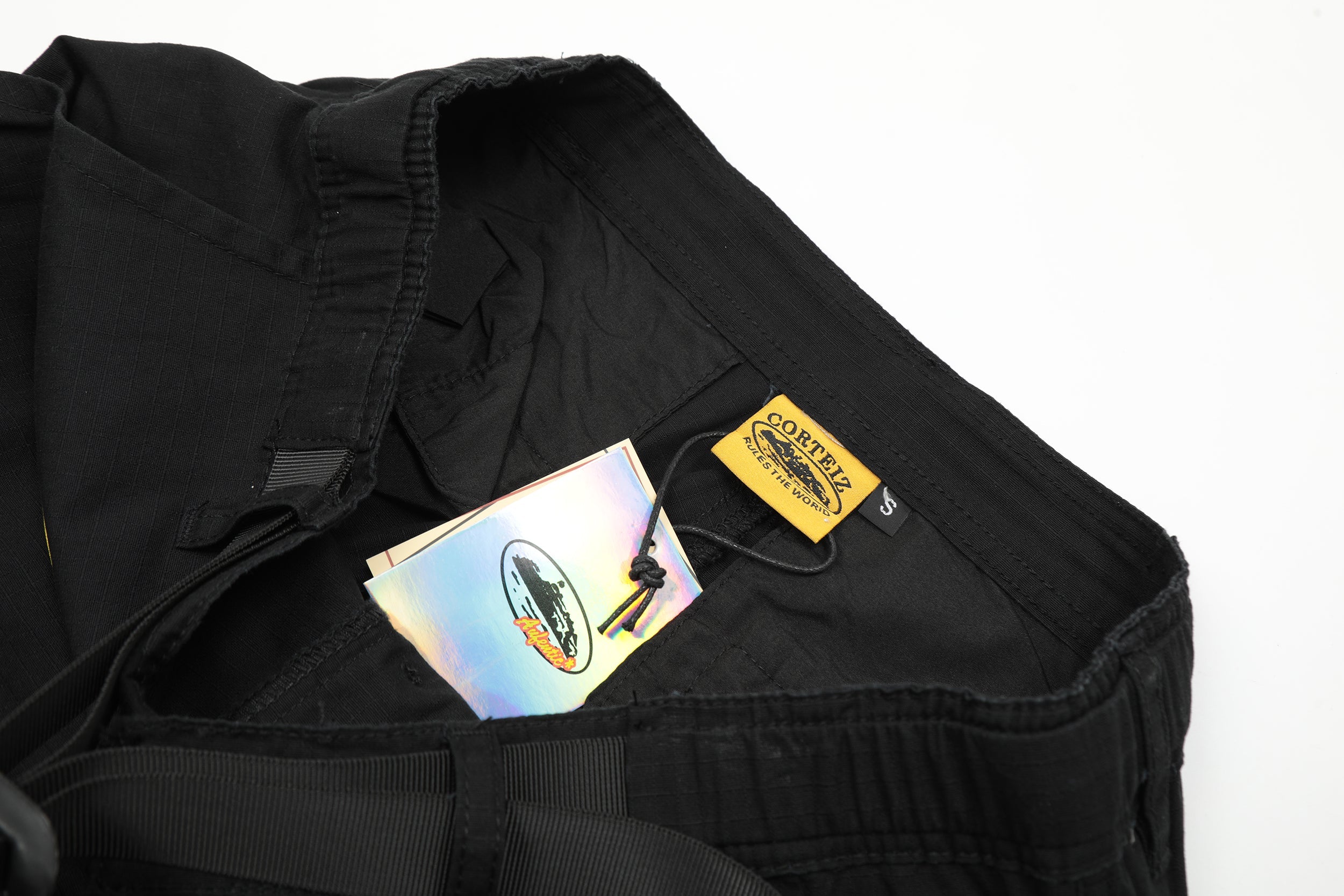 Alcatraz Black Cargo Pants