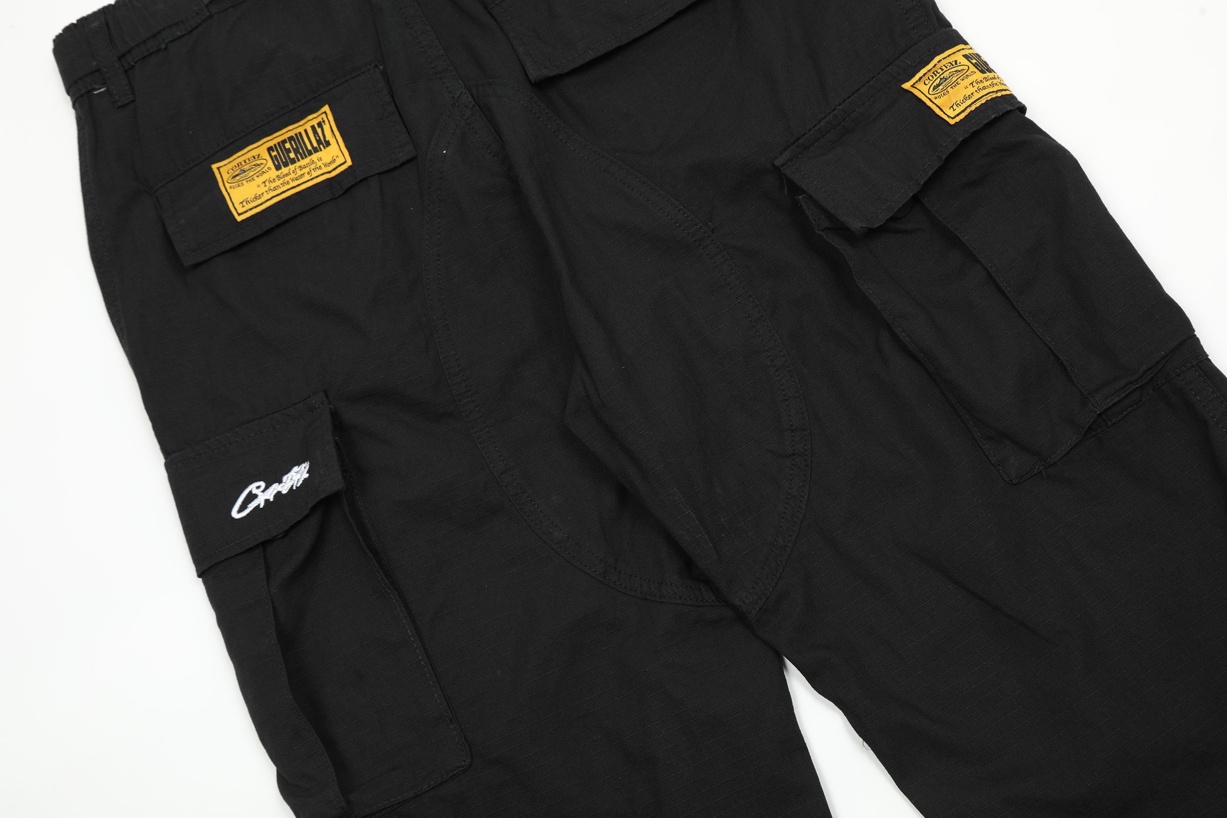 Alcatraz Black Cargo Pants