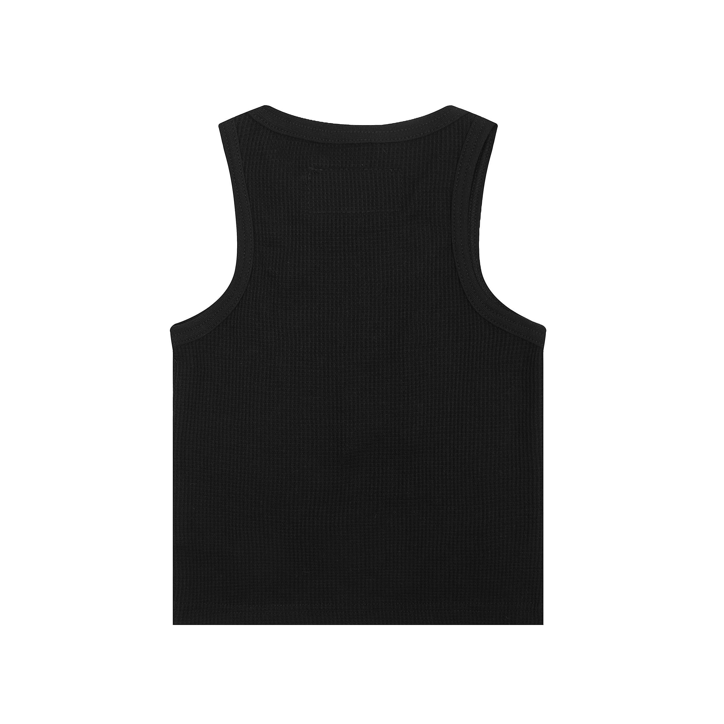 Alcatraz Black Red Tank Top