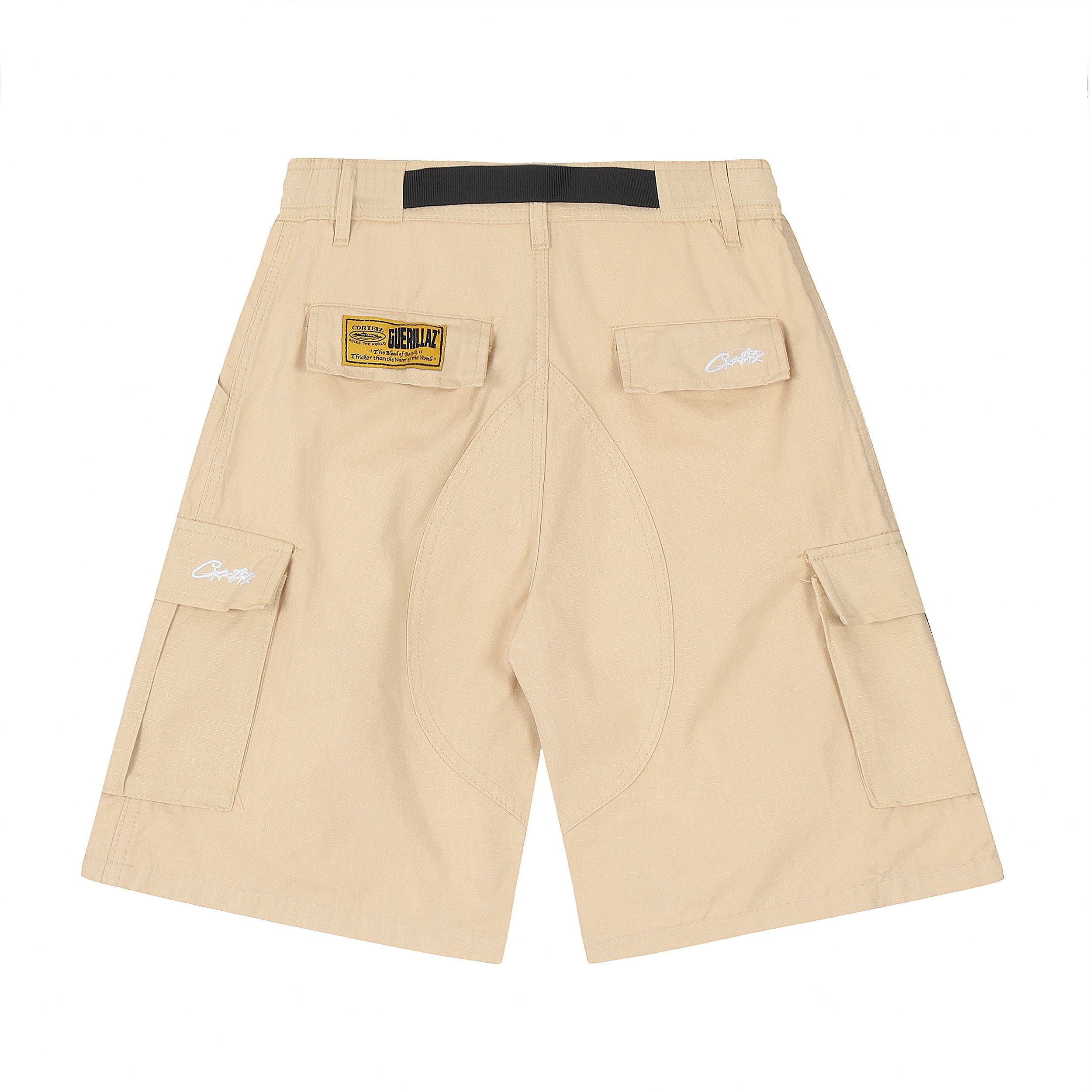 Alcatraz Cargo Beige Shorts