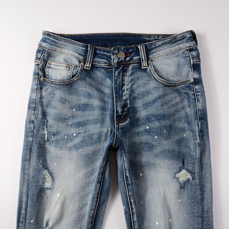 Amr Palm Blue Jeans