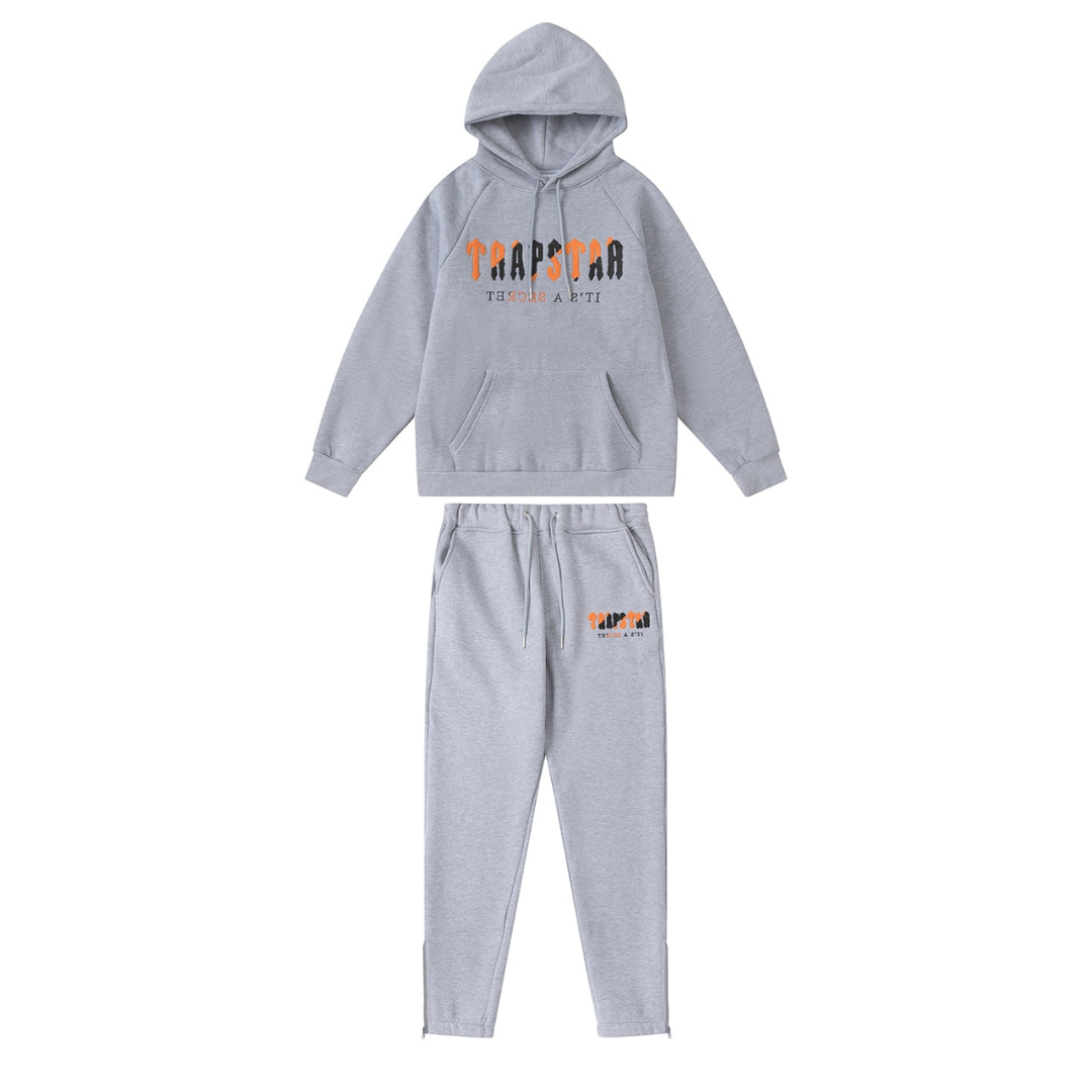 Decoded Grey Orange Tracksuit